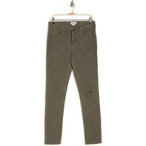 Abound BNWOT  "overdye olive" skinny fit jeans sz 30 NEW  distressed